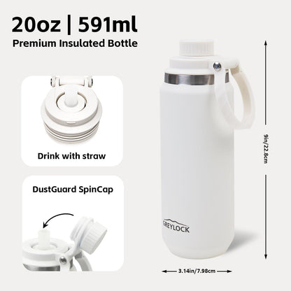 HALO Flask - Winter White